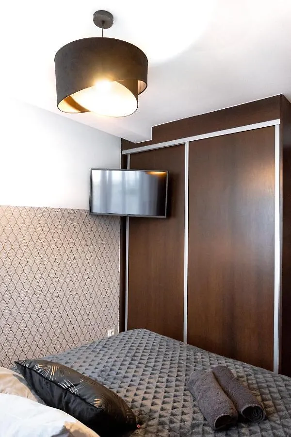 Vandrarhem Clicktheflat Piekna Center Apart Rooms Warszawa Polen